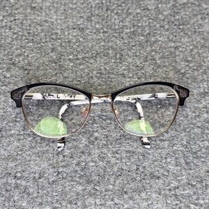 Bebe Eyeglasses Frame BB5162 600 Women's Berry Metal Round Full Rim 53-17-135